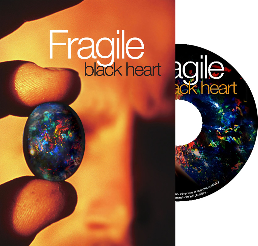 Fragile Black Heart book and DVD